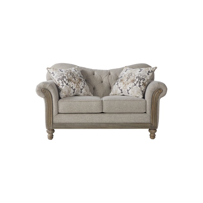 Kelly Clarkson Home Audio 66" Upholstered Loveseat & Reviews | Wayfair